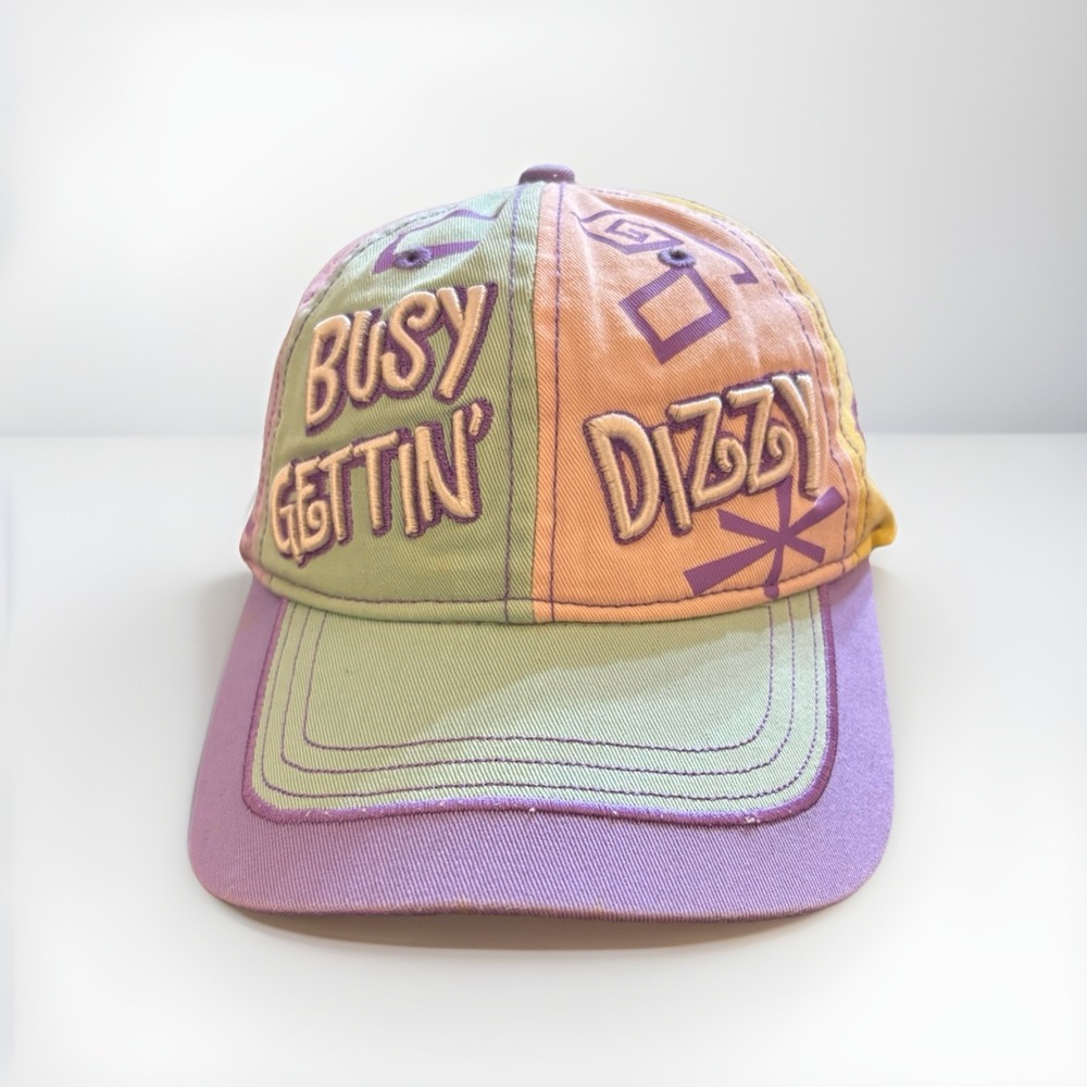 Disneyland 'Busy Gettin' Dizzy Alice In‎ Wonderland Teacups Adult Baseball Hat